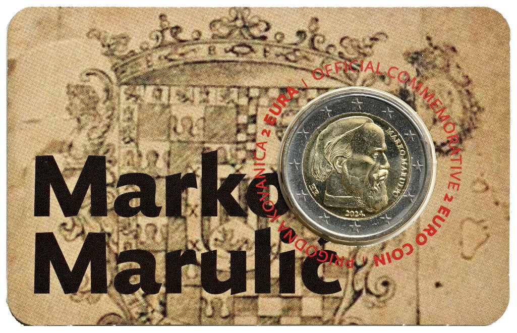 2 euros conmemorativa Año Marko Marulić